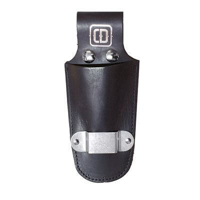 Porte-secateur en cuir avec porte ruban
